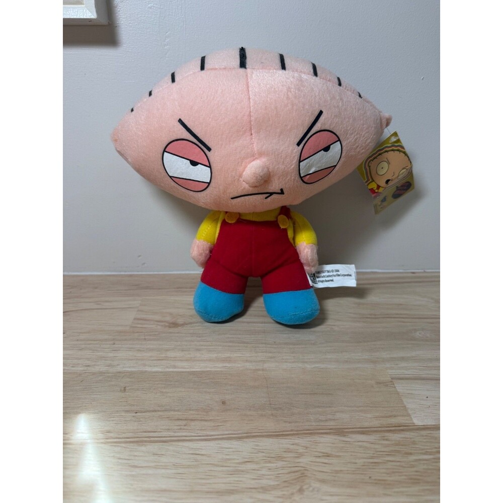 Family Guy Stewie Griffin Baby Boy Plush Doll Nanco 20th Fox 2006 Toy 6" NWT